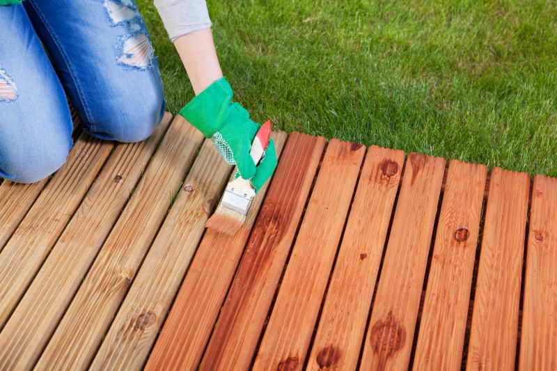 JEM Deck Staining