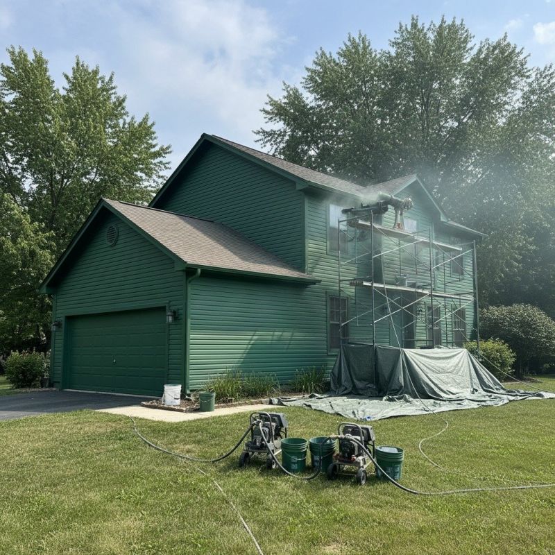 Aluminum Siding Painting in Greeley, CO