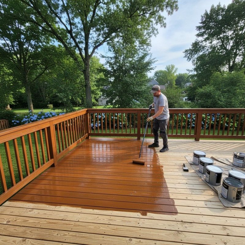 Jem Deck Staining