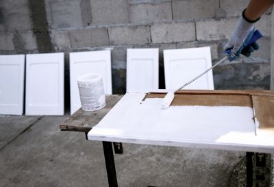 Kitchen Cabinet Staining in Carmel, IN