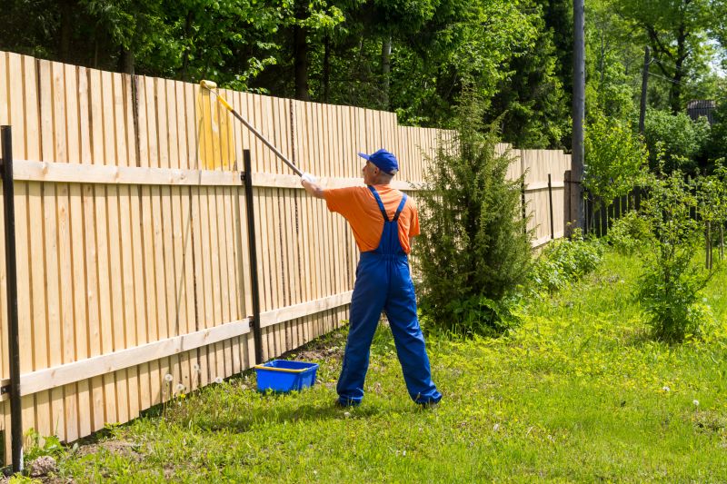 Pine Fence Staining in Waco, TX